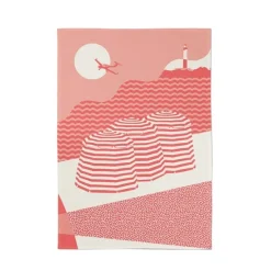 Maison Jean-Vier Torchon de cuisine Rouge