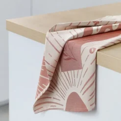 Maison Jean-Vier Torchon de cuisine Rouge