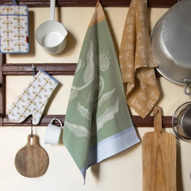 Maison Jean-Vier Torchon de cuisine Vert