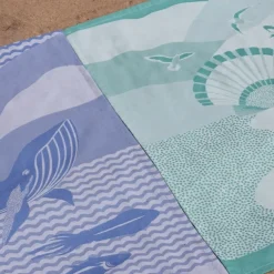 Maison Jean-Vier Torchon de cuisine Vert