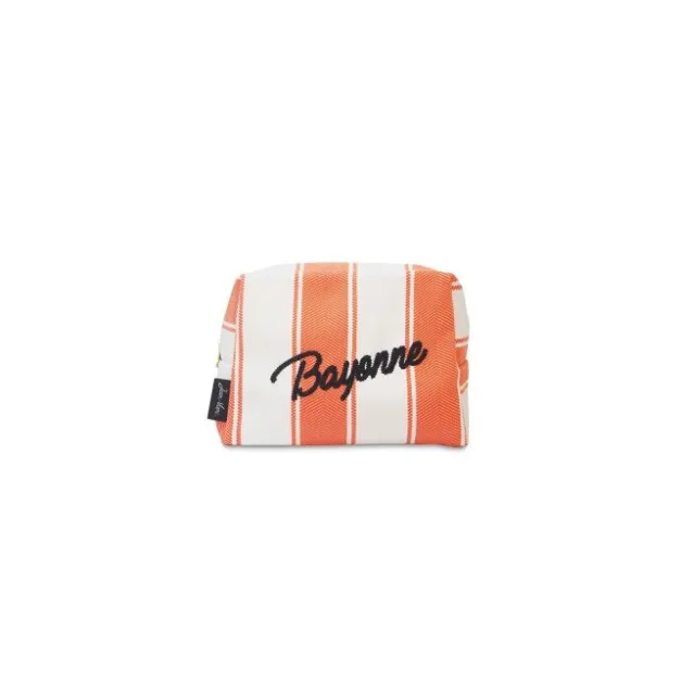 Maison Jean-Vier Trousse de toilette basque Orange